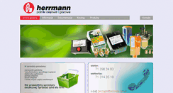 Desktop Screenshot of herrmann.com.pl