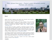 Tablet Screenshot of herrmann.cz
